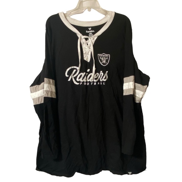 Fanatics Las Vegas Raiders Long Sleeve T Shirt Size 3X - Picture 1 of 8